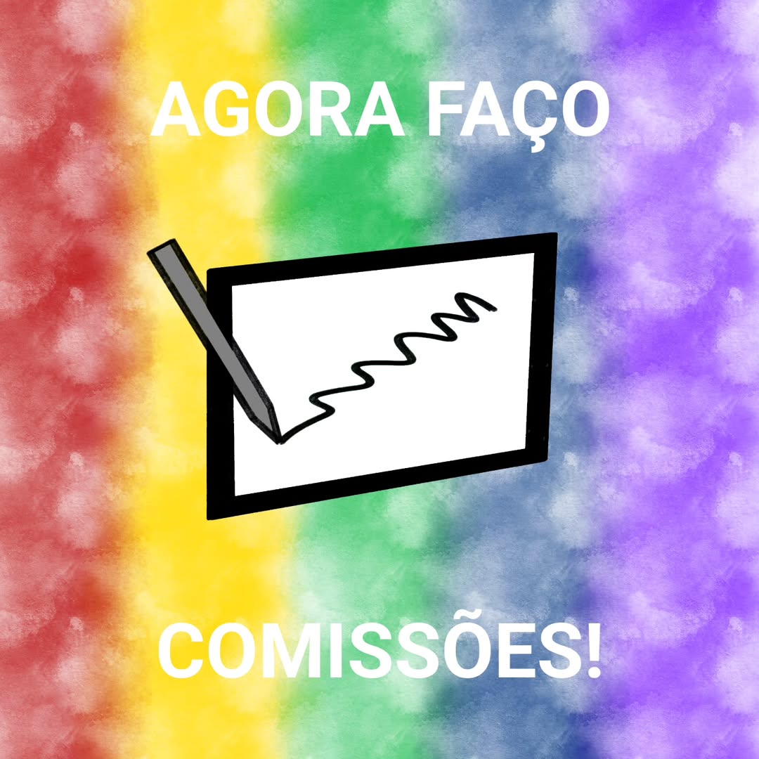 Agora faço comissões!